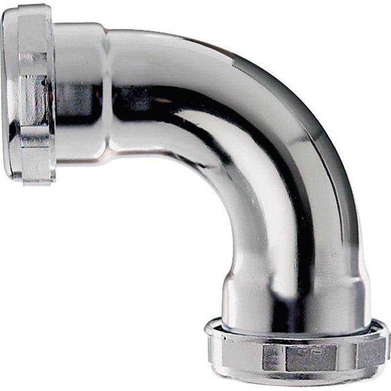 Plumb Pak PP242 Pipe Elbow, 1-1/4 in, 90 deg Angle, Brass