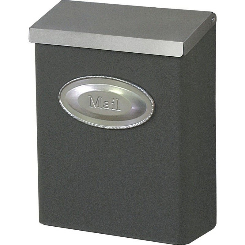 Gibraltar Mailboxes Designer Series DVKPBZ00 Mailbox, 440 cu-in, Galvanized Steel, Powder-Coated