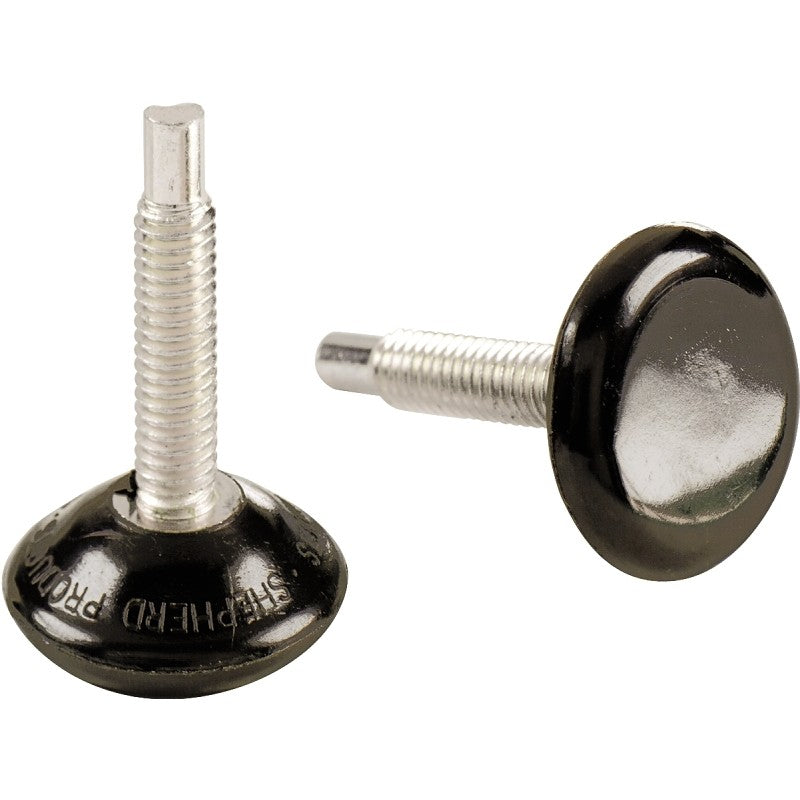 Shepherd Hardware 9444 Furniture Glide, Phenolic, Black