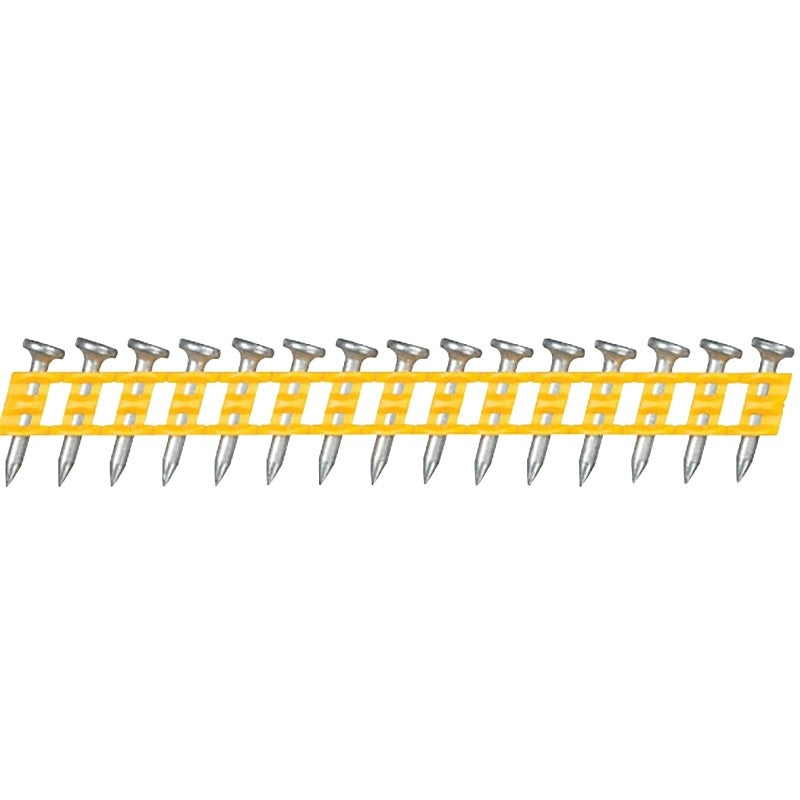DEWALT DCN890075 Fastener, 3/4 in L, Steel, Zinc, Full Round Head, Smooth Shank