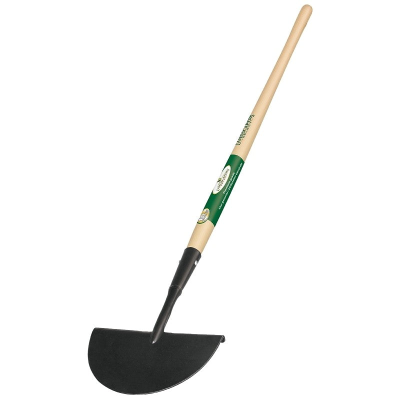 Landscapers Select 34623 Sidewalk/Garden Edger, Wood Handle, Premium Ash Handle