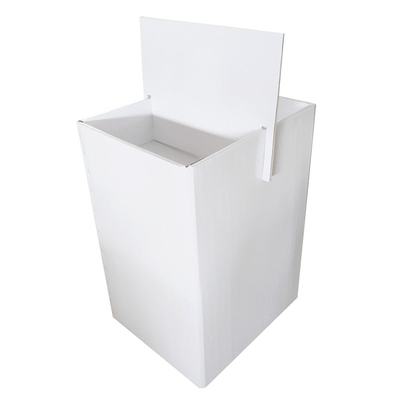 Vulcan TGE-DUMP Display Empty Dump Bin, Paper, White, 24 in L, 20 in W, 33-1/2 in H