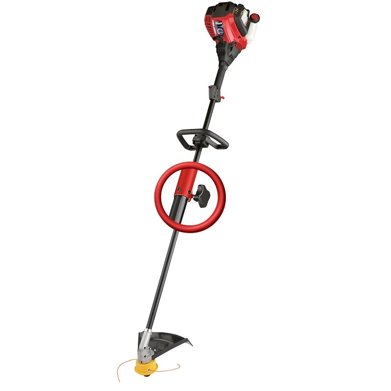 Troy-Bilt 41AD304S766 String Trimmer, Gas, 30 cc Engine Displacement, 4-Cycle Engine, 0.095 in Dia Line