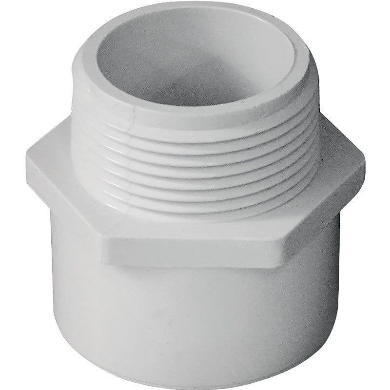 IPEX 435605 Pipe Adapter, 1-1/4 in, Socket x MPT, PVC, SCH 40 Schedule
