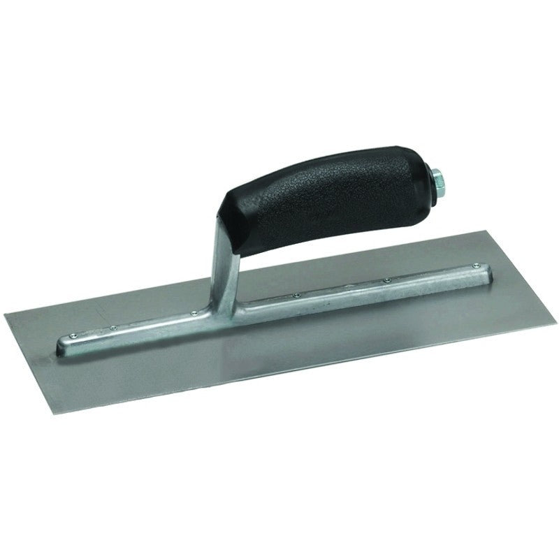 Marshalltown 912 Drywall Trowel, 4-1/2 in W Blade, 11 in L Blade, Steel Blade, Plastic Handle