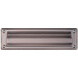 Mail Slot 2 By 11 Inch Opening Antique Bronze On Solid Brass (POS)