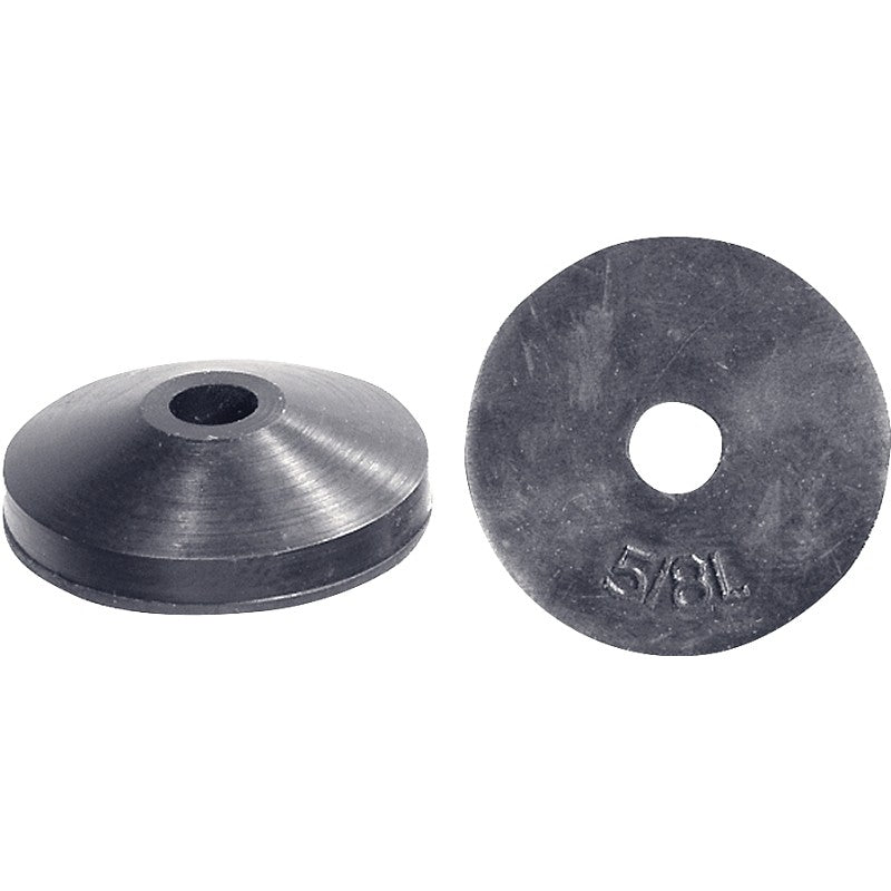 Danco 35100B Faucet Washer, 5/8L, 29/32 in Dia, Rubber (Pack of 5)
