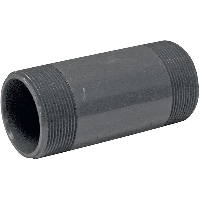 Lasco 220050BC Pipe Nipple, 2 in, PVC, SCH 80 Schedule, 5 in L