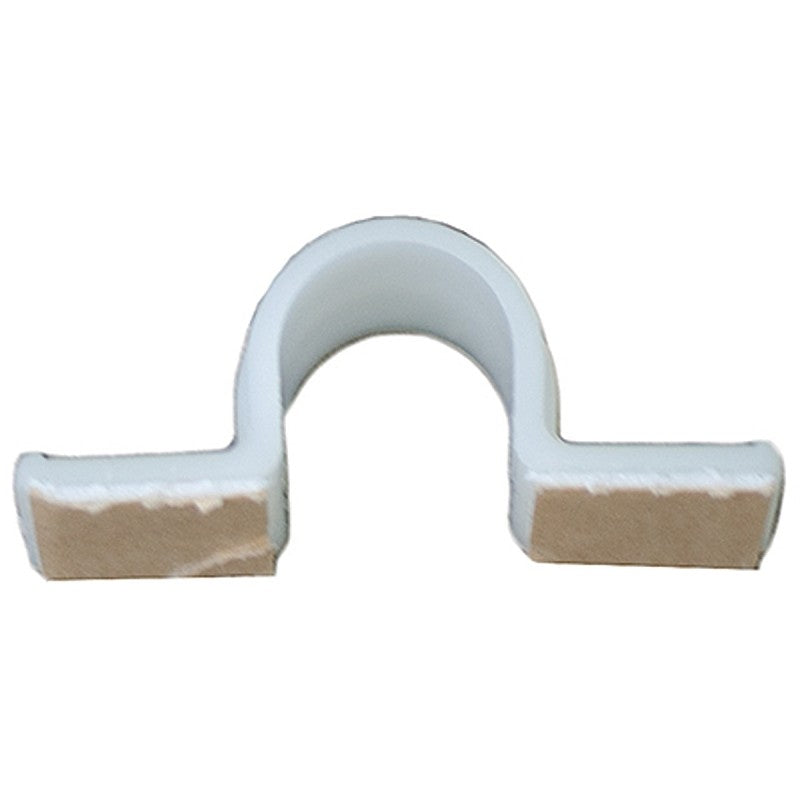 Jandorf 61406 Cable Clip, Clamping Range: 1/2 in, Nylon, Natural