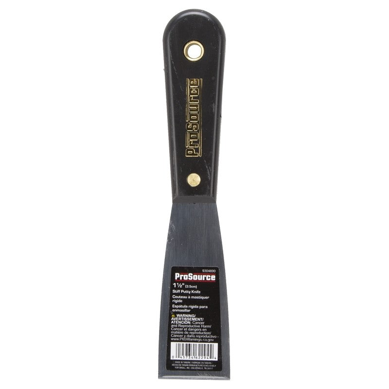 ProSource 01031-3L Putty Knife with Rivet, 1-1/2 in W HCS Blade