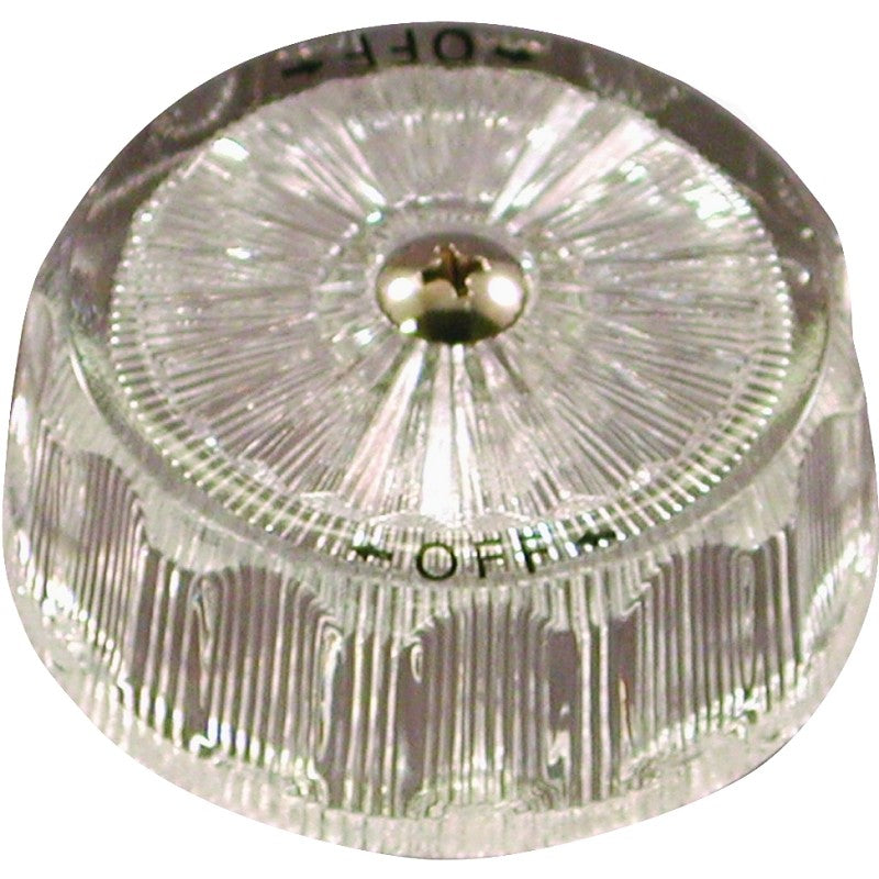 Danco 88201 Faucet Handle, Knob, Specifications: 2.37 in OD, 2-3/8 in Dia Base, Acrylic, Clear
