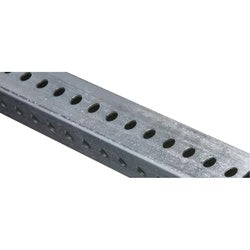 Square Perforated Tube 0.074 Inch Thick By 1-3/4 By 36 Inch Galvanized Steel