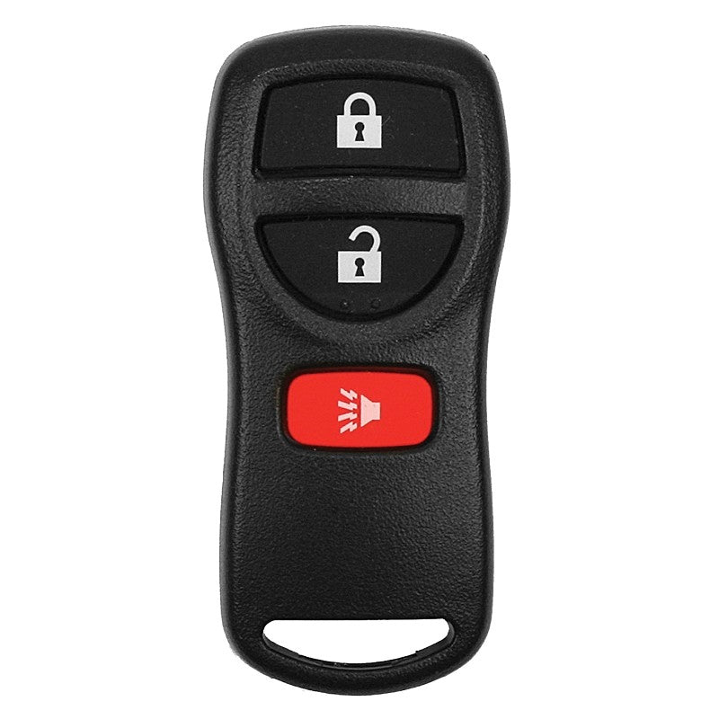 Hy-Ko 19NIS900F Key Fob Remote, 3-Button, Plastic, Black