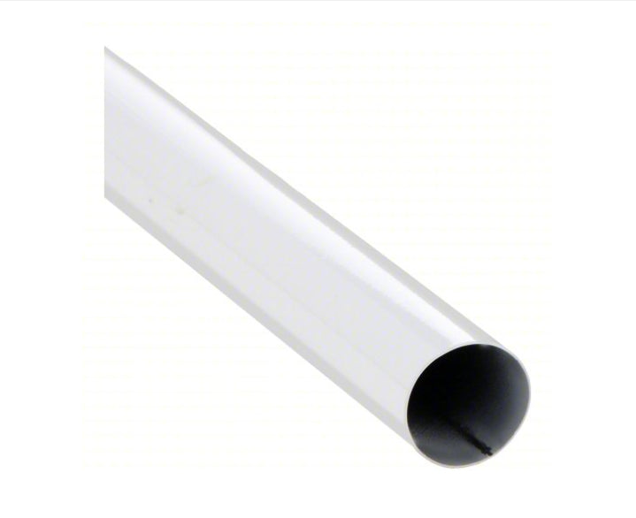 Closet Rod Round 1-1/4 By 48 Inch Tubular Steel White
