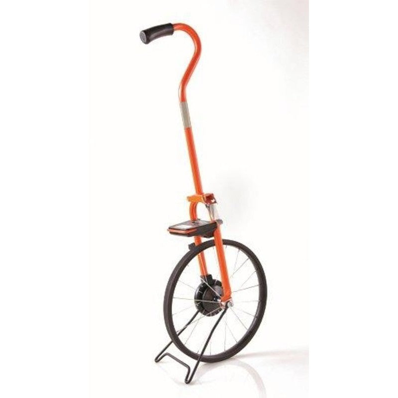Keson MP401E Measuring Wheel, 9999.9 ft, 15-1/2 in Wheel, Steel Wheel, LCD Display, Steel, Orange