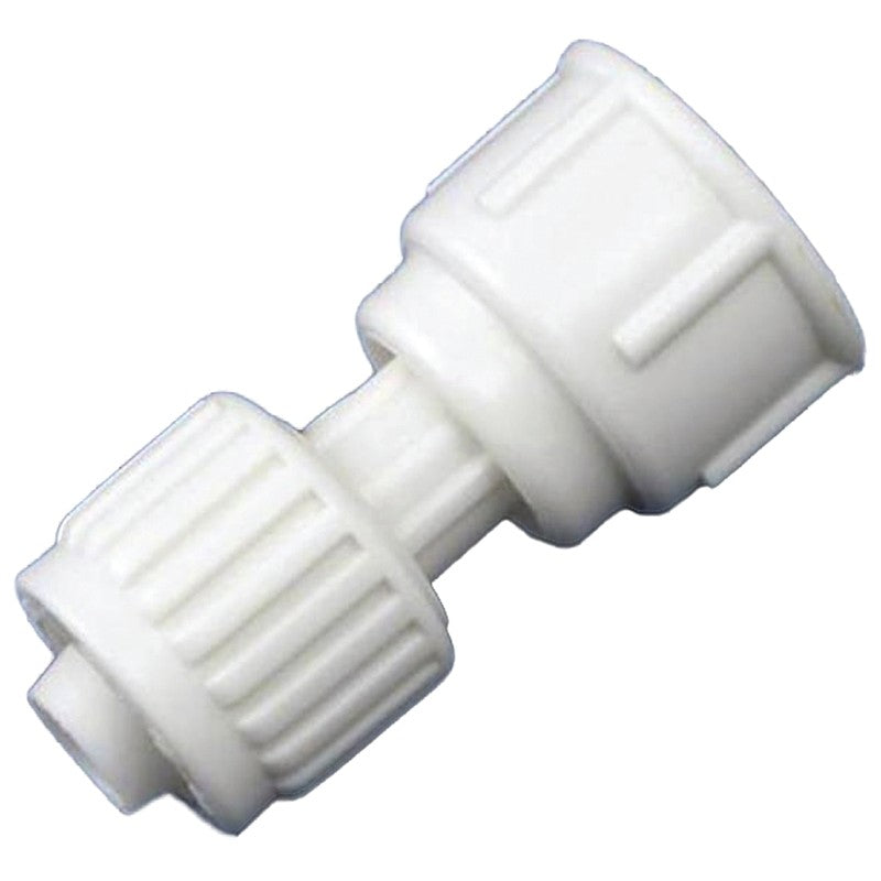 Flair-It 16865 Tube Adapter, 1/2 x 7/8 in, PEX x Ballcock, Polyoxymethylene, White