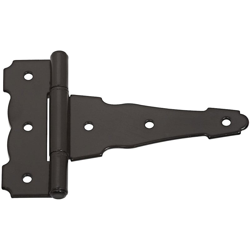 National Hardware N881-904 T-Hinge, Steel, Black