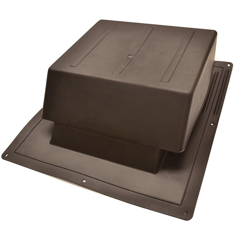 Master Flow IR65BR Roof Louver, Resin, Brown (Pack of 6)