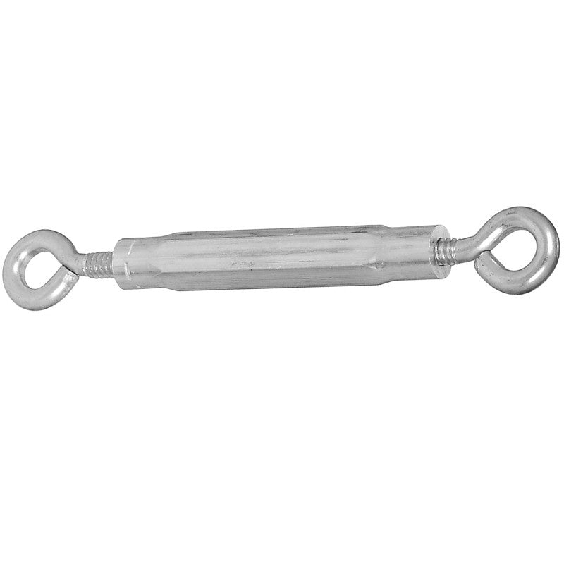 National Hardware 2170BC Series N221-762 Turnbuckle, 215 lb Working Load, 3/8-16 in Thread, Eye, Eye, Aluminum