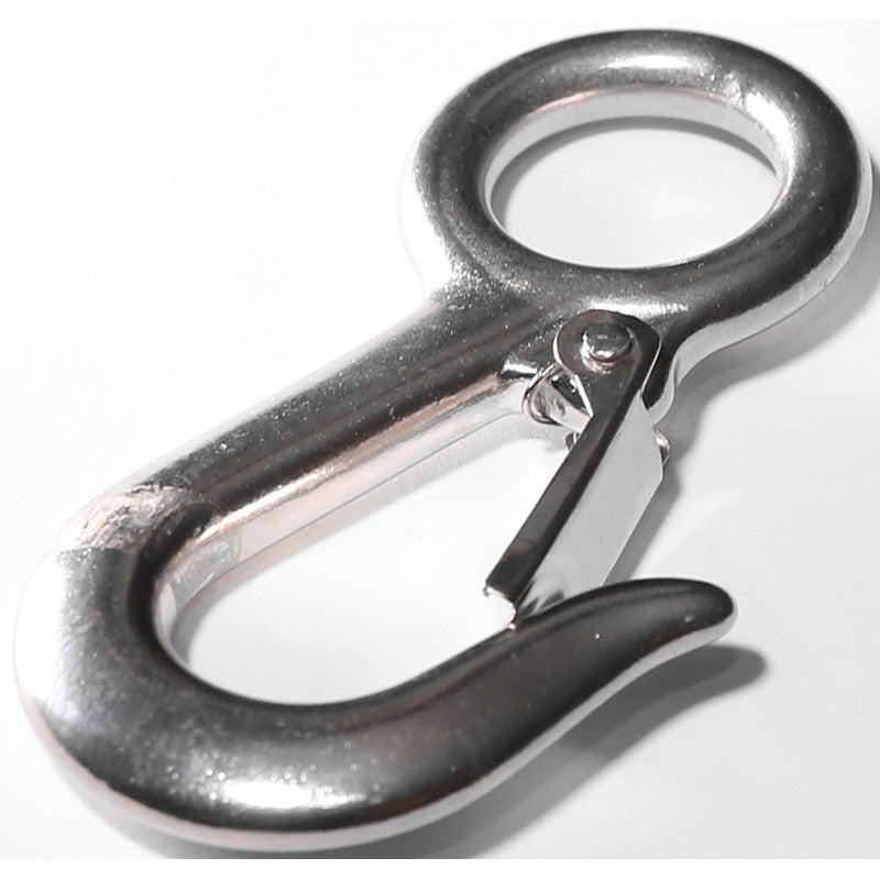 Baron 2311S Spring Snap, 13/16 in Snap Opening, 4 in L Dimensions, 400 lb Working Load, Stainless Steel