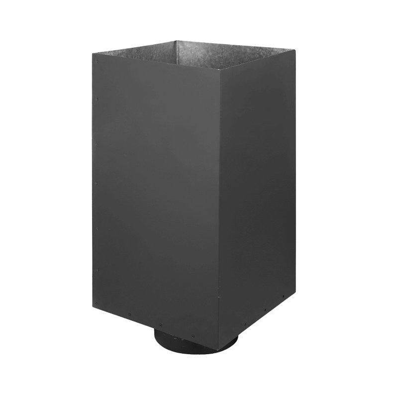 Selkirk 206424 Chimney Support Box, Steel, Black, Matte, For: 10 in Wide Chimney