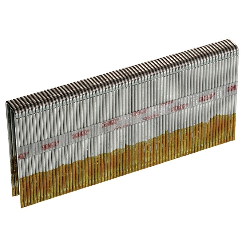 Senco N21BAB Wire Staple, 7/16 in W Crown, 2 in L Leg, 16, Galvanized