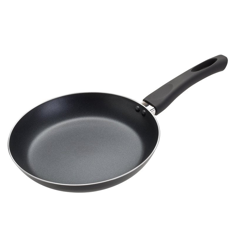 Ecolution Elements EEGY-5124 Frying Pan, 9-1/2 in Dia, Aluminum, Gray, Non-Stick: Yes, Dishwasher Safe: Yes