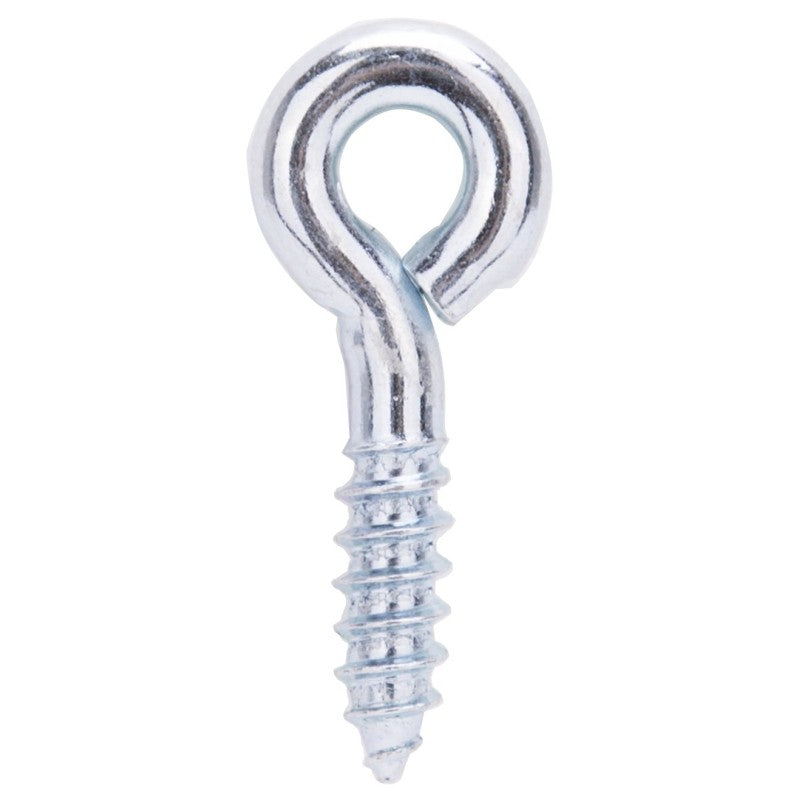 ProSource LR229 Screw Eye, 6 mm Dia Wire, 7 mm Thread, 3/4 in L Thread, 1-15/16 in OAL, 298 lb Working Load, Steel, Zinc (Pack of 20)