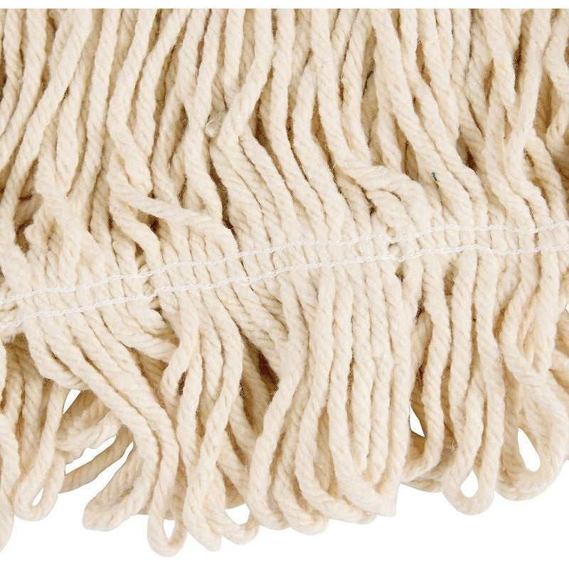 Rubbermaid 2115750 String Mop Refill, #24 Headband, Cotton, White
