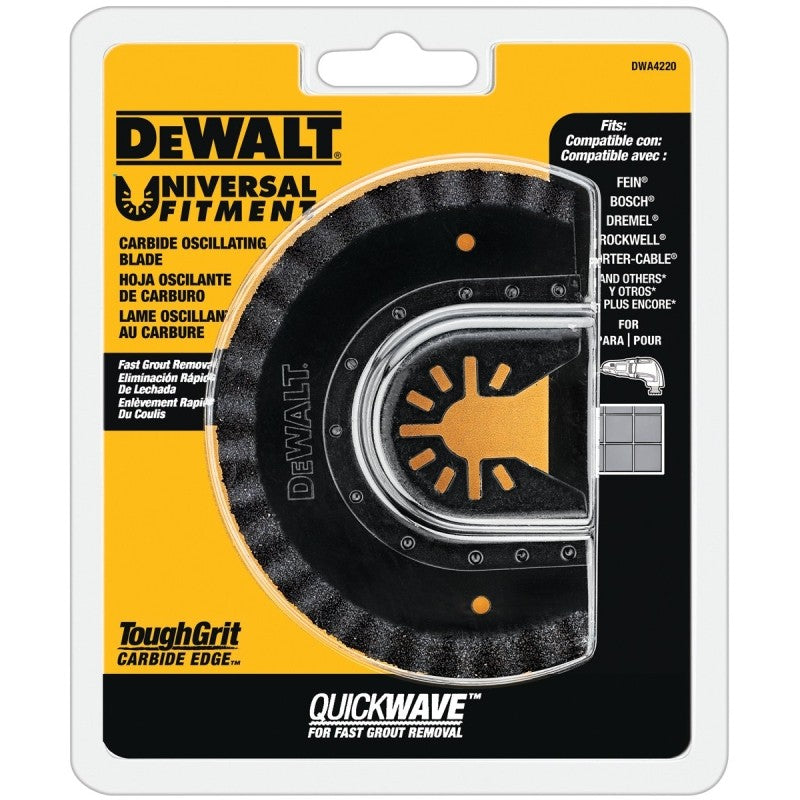 DEWALT DWA4220 Oscillating Blade, Steel, 3-5/8 in