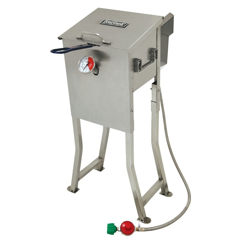Bayou Classic 700-725 Fryer, 2.5 gal Capacity, Cool Touch Control
