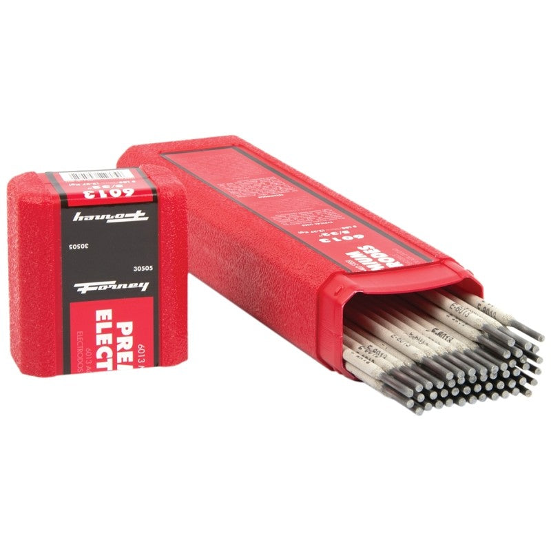 Forney 30505 Stick Electrode, 83000 psi Tensile Strength, Applicable Materials: Mild Steel, 5/32 in Dia