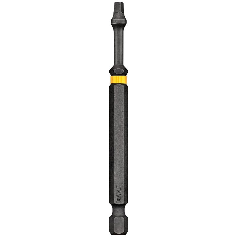 DEWALT DWA3SQ2IRB Screwdriver Bit, #2 Drive, Square Drive, 1/4 in Shank, 3-1/2 in L, Steel (Pack of 50)