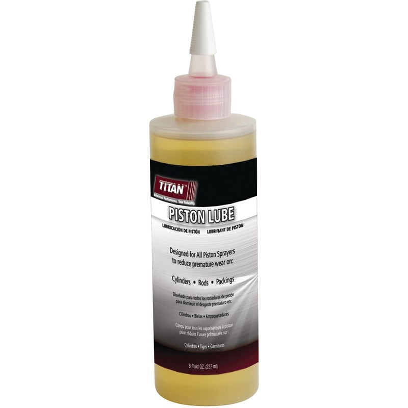 Titan 314-480 Piston Lube, Clear/Light Amber