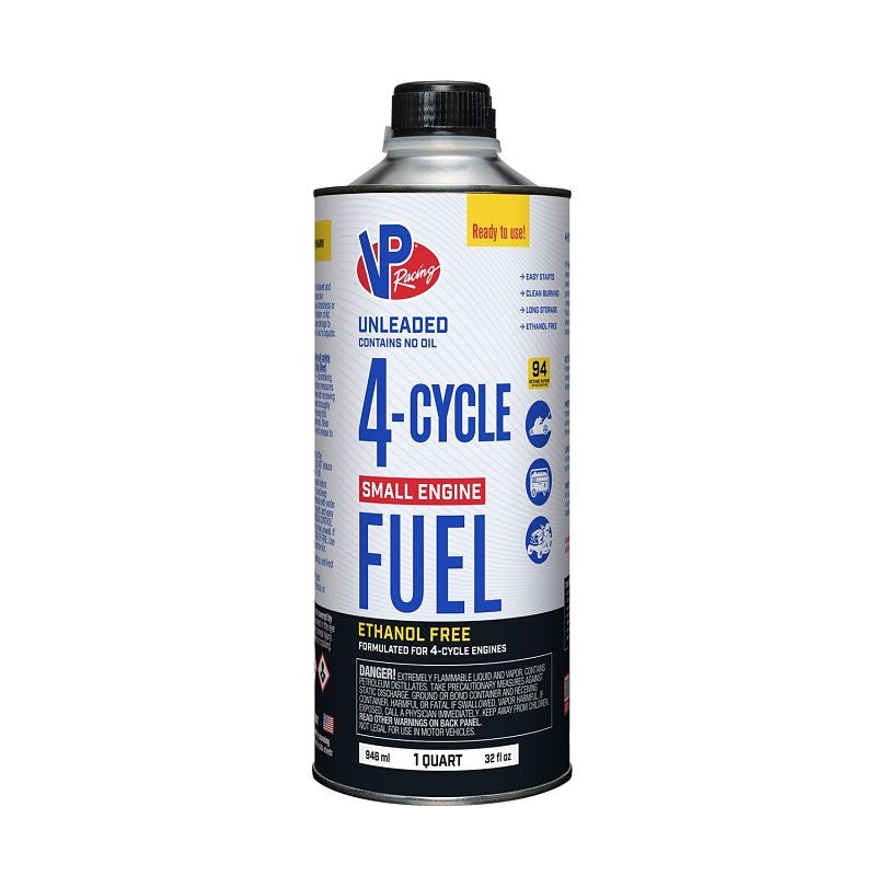 VP Racing 6205 4-Cycle Small Engine Fuel, Hydrocarbon, 1 qt (Pack of 8)