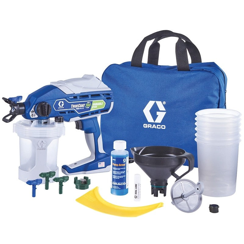 Graco 17D889 Electric TrueAirless Sprayer, 0.015 in Tip, 1500 psi