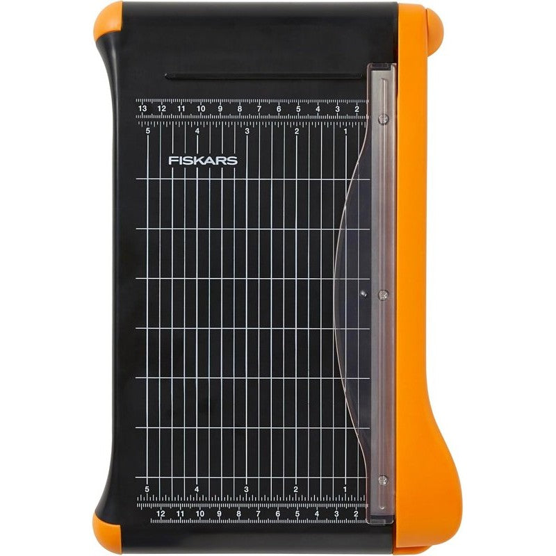 Fiskars 1071228 Paper Trimmer, 9 in L, 8 in W Paper, 8-1/2 in L Cutting