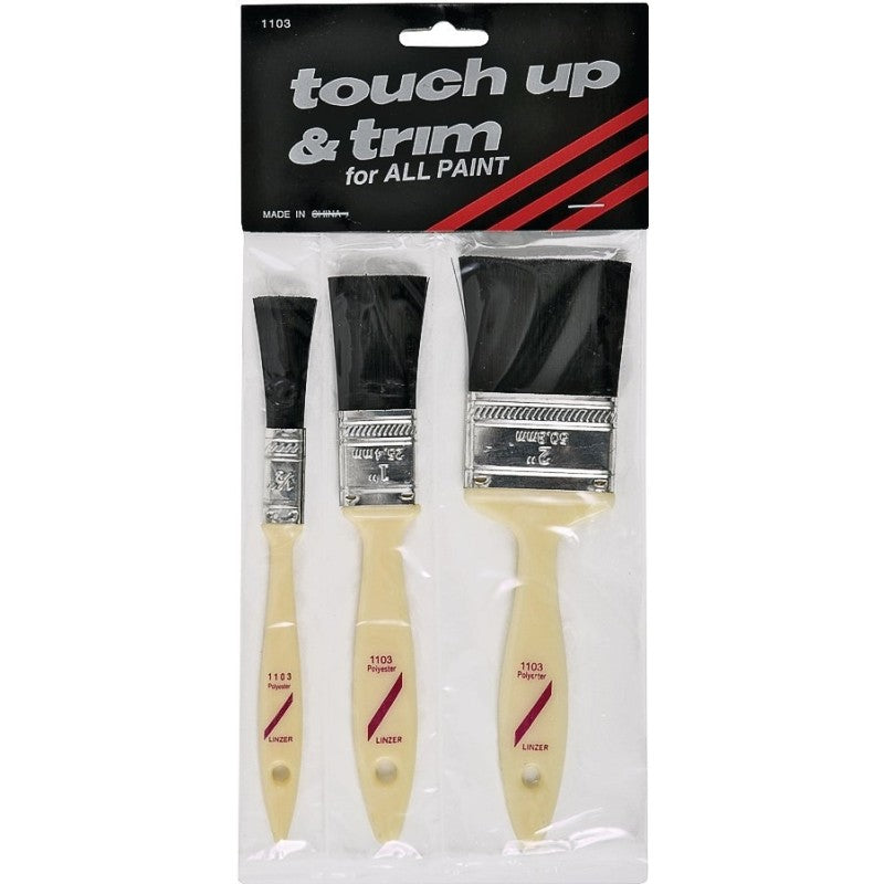 Linzer 1103 Paint Brush Set, 3 -Brush