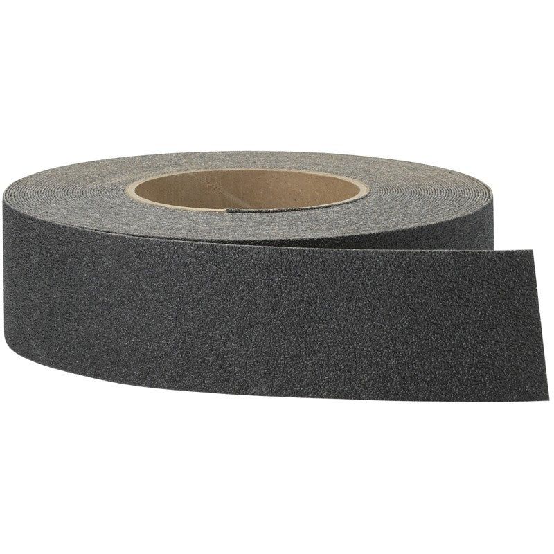 3M Safety-Walk 7733 Resilient Tread, 60 ft L, 4 in W, Black