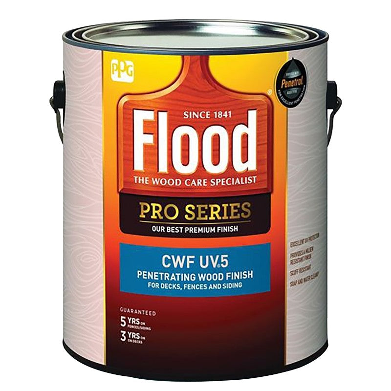 Flood FLD566-01 Wood Finish, Cedar, Liquid, 1 gal, Can (Pack of 4)