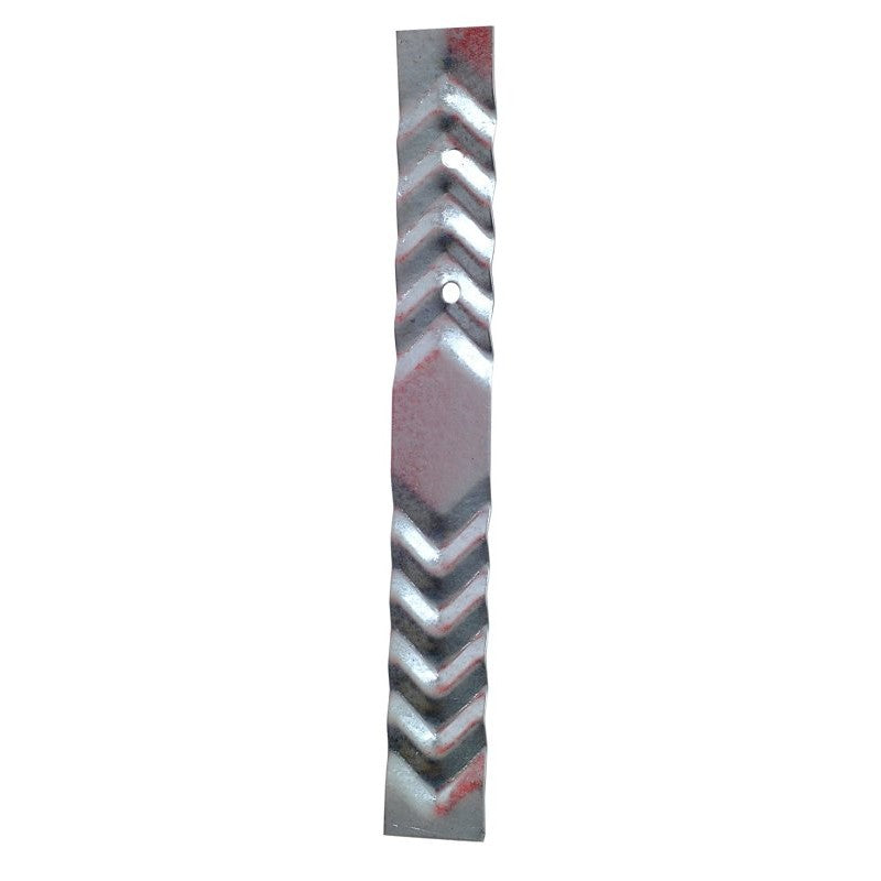 Simpson Strong-Tie BT BT-R100 Brick Tie, 6-11/16 in L, 7/8 in W, Steel, Galvanized, Fastening Method: Nail