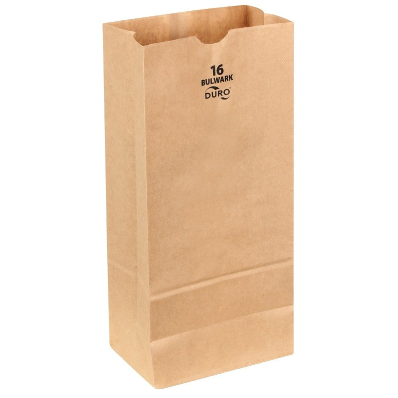 Duro Bag 71016 Series Heavy-Duty SOS Bag, 4-13/16 in W, 7-3/4 in L, Virgin Paper, Kraft