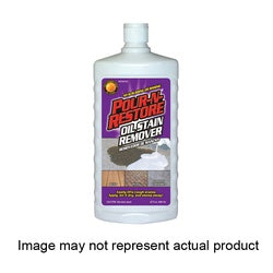Pour-N-Restore PNRO1GL-04 Oil Stain Remover, 1 gal, Liquid, Citrus, Terpene, White