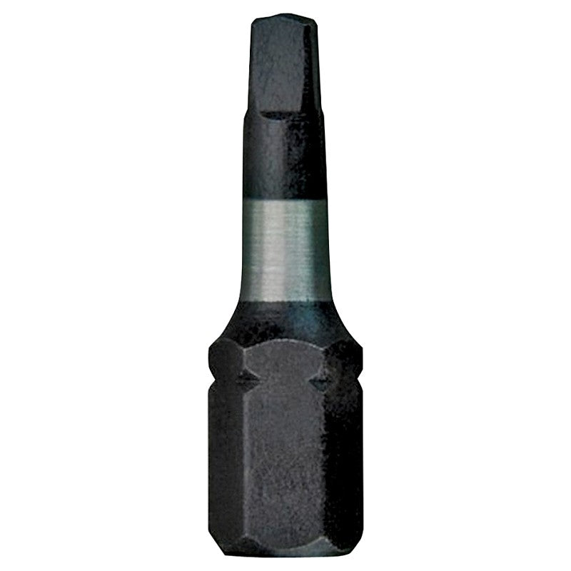 Milwaukee SHOCKWAVE 48-32-4606 Power Bit, #2 Drive, Square Recess Drive, 1/4 in Shank, Hex Shank, 2 in L, 5/PK