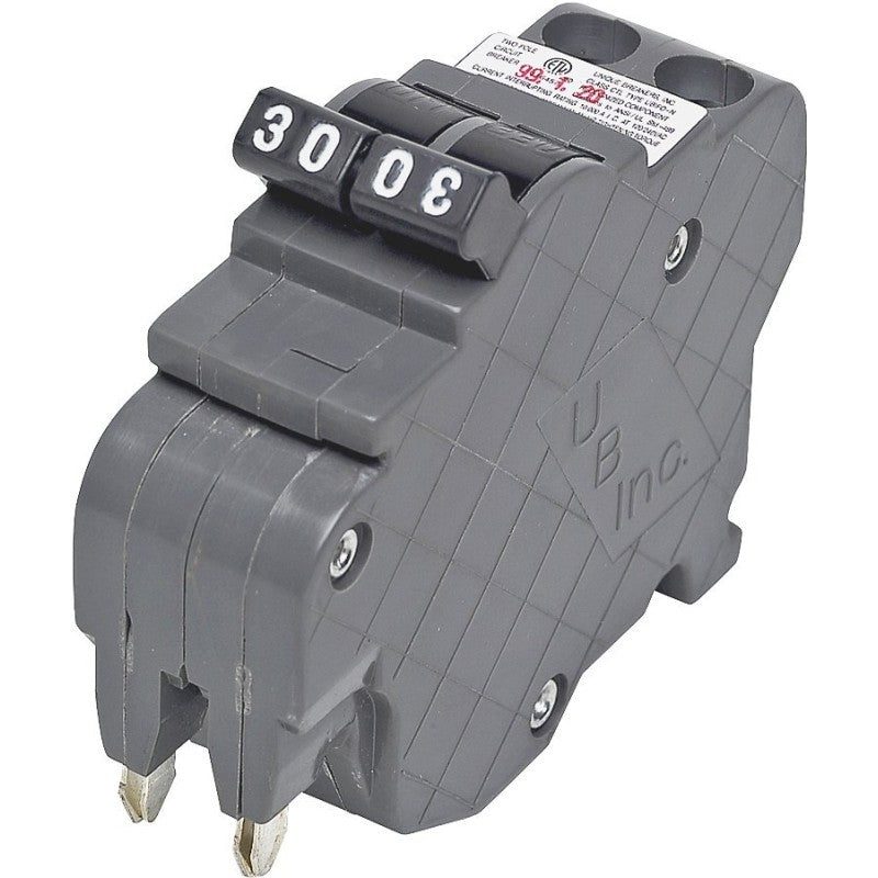 Federal Pacific UBIF0230N Circuit Breaker, Type NC, 30 A, 2 -Pole, 120/240 V, Plug Mounting