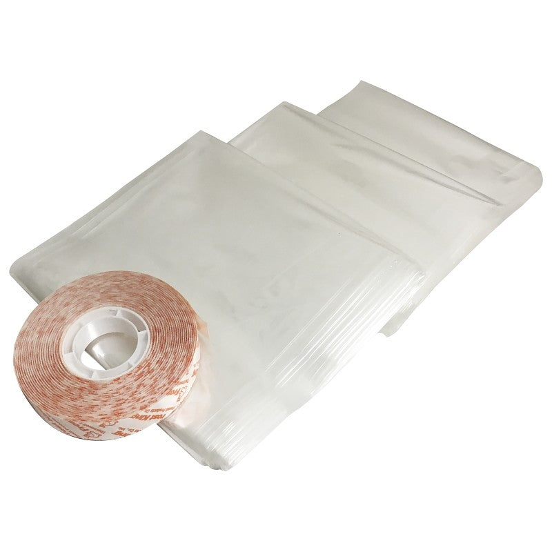 Frost King V73/3H Indoor Shrink Window Kit, 42 in W, 0.75 mil Thick, 62 in L, Plastic, Clear, 3/PK