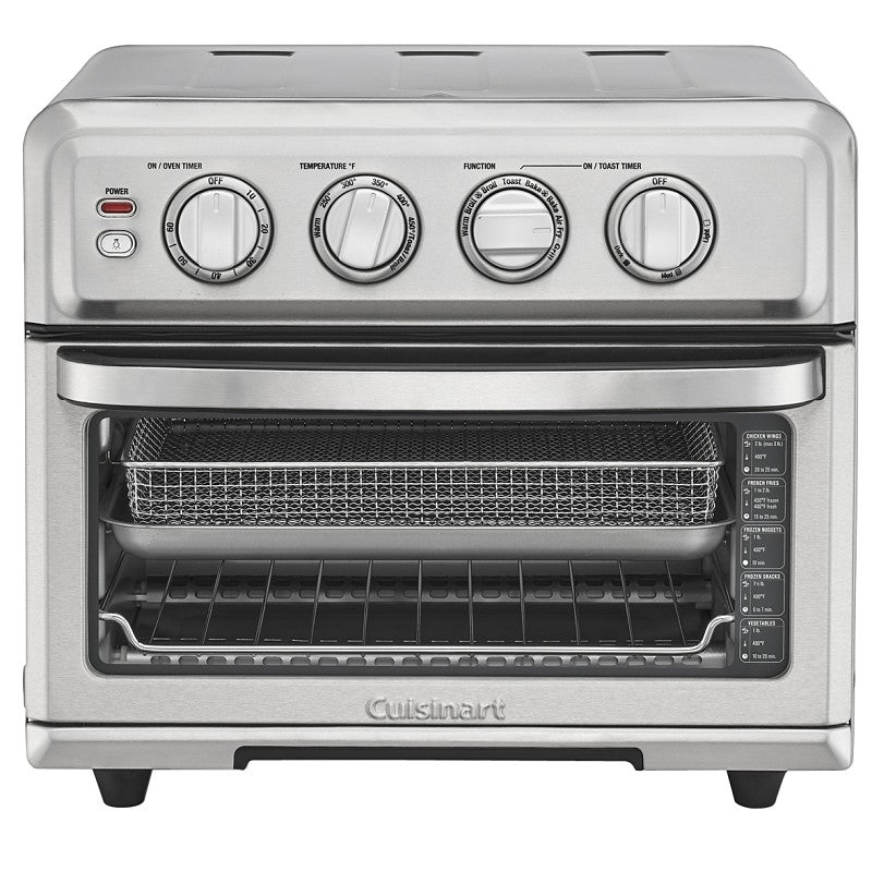 Cuisinart TOA-70 Air Fryer Toaster Oven with Grill, 18 qt Capacity, 1800 W, Timer Control