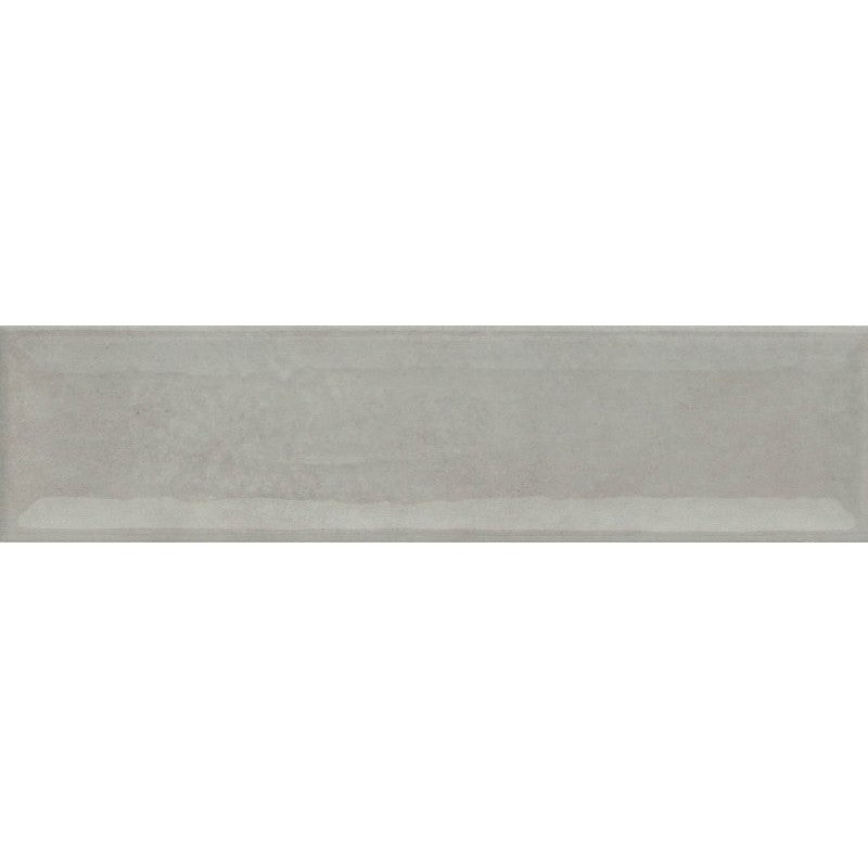 Emser Tile Raku Series W32RAKUSI0312P26 Ceramic Tile, 12 in L Tile, 3 in W Tile, Pressed Edge, Rectangular Pattern
