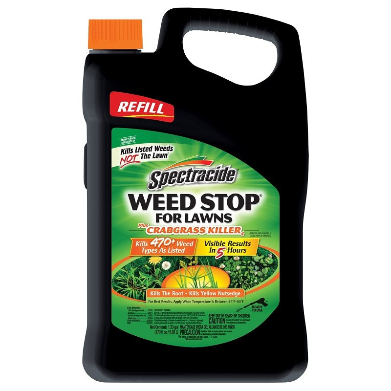 Spectracide Weed Stop HG-96589 Refill Weed Killer, Liquid, 1.33 gal
