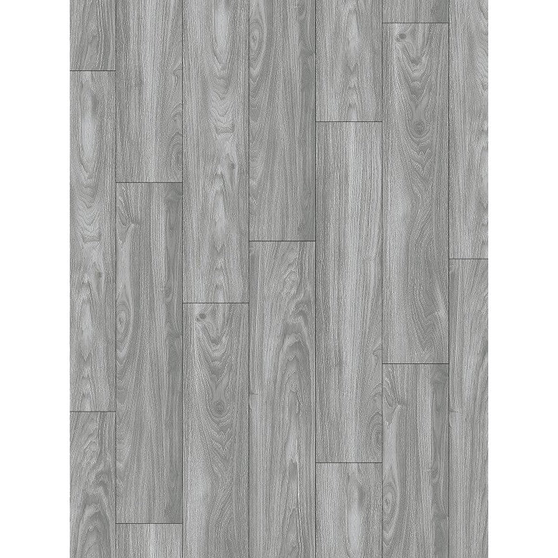 ProSelect Design ProFloor PF801 Flooring Plank, 48 in L, 7 in W, Stone Plastic Composite/Vinyl, Starlite Gray